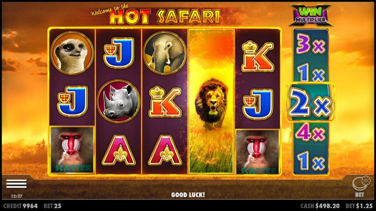 Hot Safari - screenshot with slot description 5